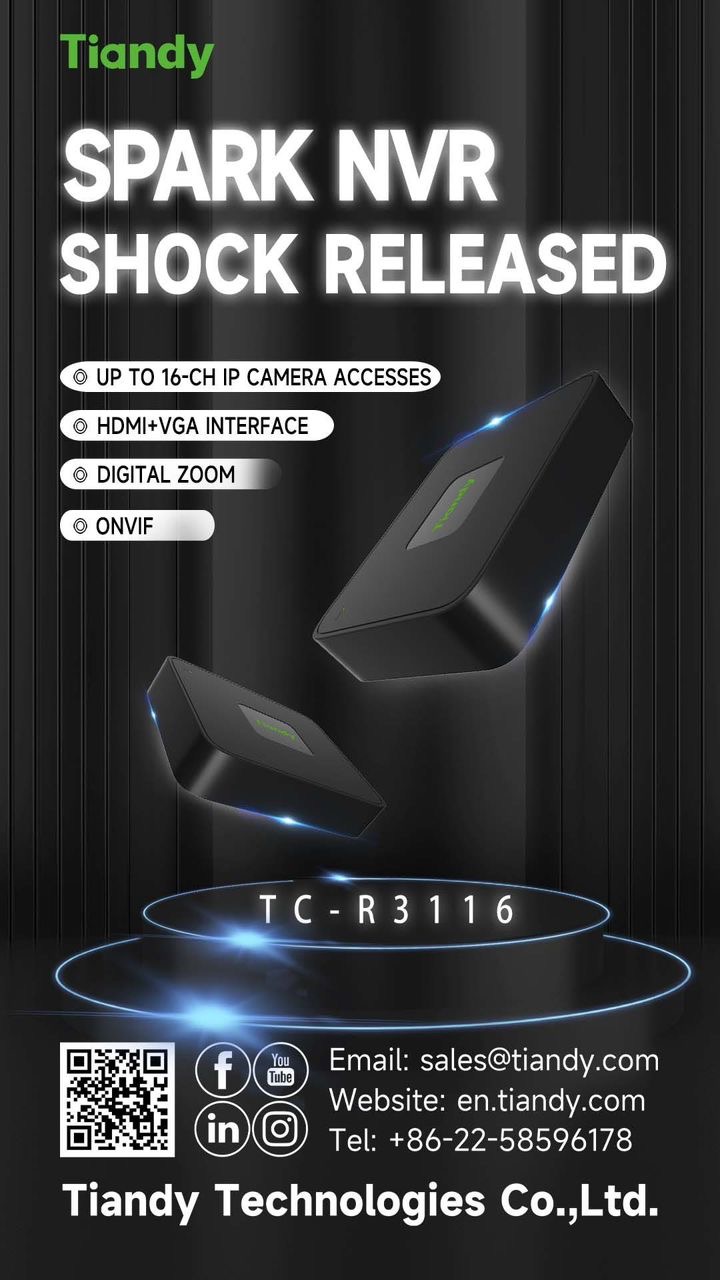 جهاز Spark NVR طراز TC-R3116